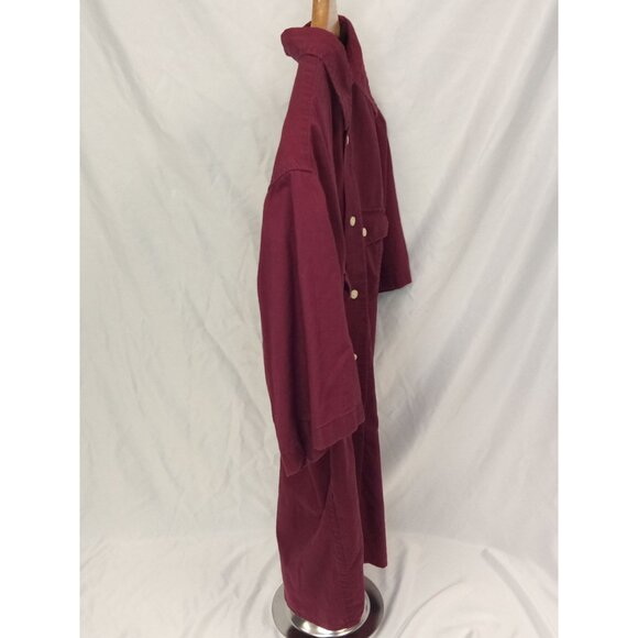 Covington Field and Stream Yellow Red Button Down Collared Shirts Size M - Picture 13 of 15